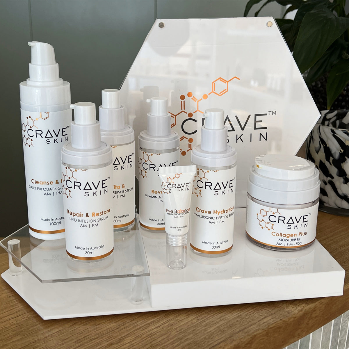 crave skin become a stockist wholesale products, Australian cosmeceutical skincare products made for Australian Skin