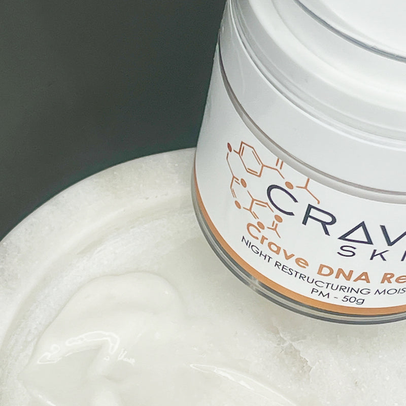 crave dna repair night restructuring moisturiser by crave skin cosmeceutical skincare range for australian skin whole available 