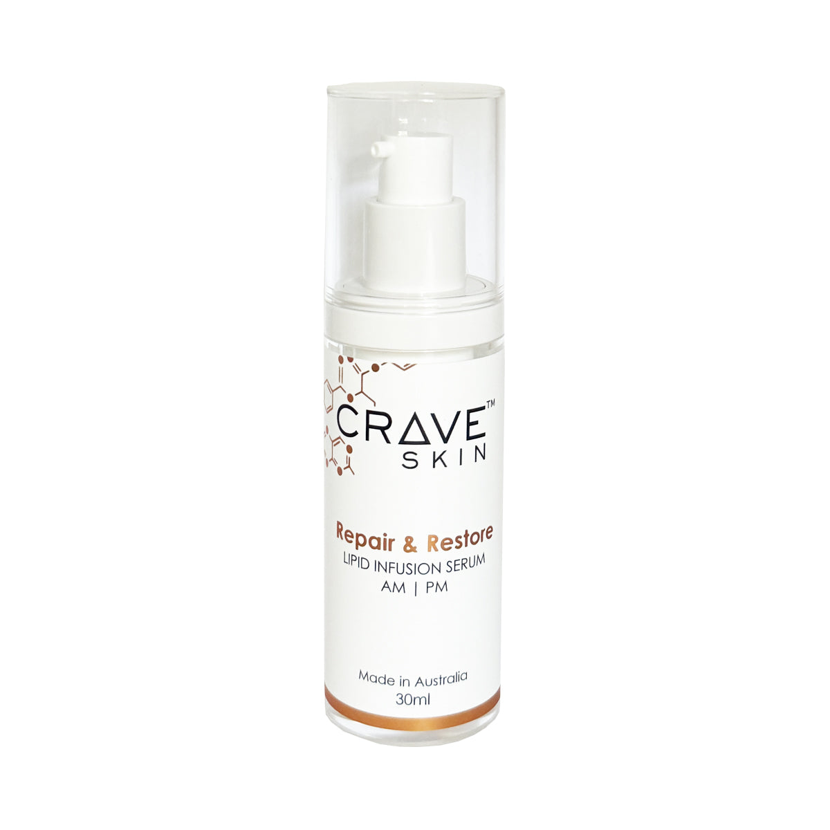 repair and restore lipid infusion serum 30ml by crave skin by an advanced cosmeceutical skincare brand for wholesale and retail made right here in Australia